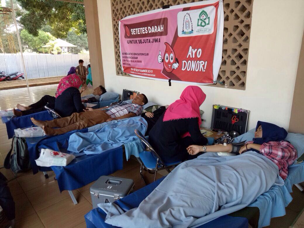 Gambar UKM KSR-PMI UIN Alauddin Makassar Gelar Aksi Sosial Donor Darah